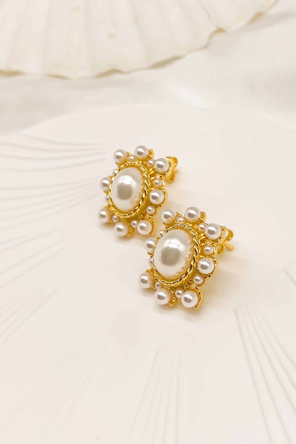 Mariana Pearl Earrings – Honeycat Jewelry